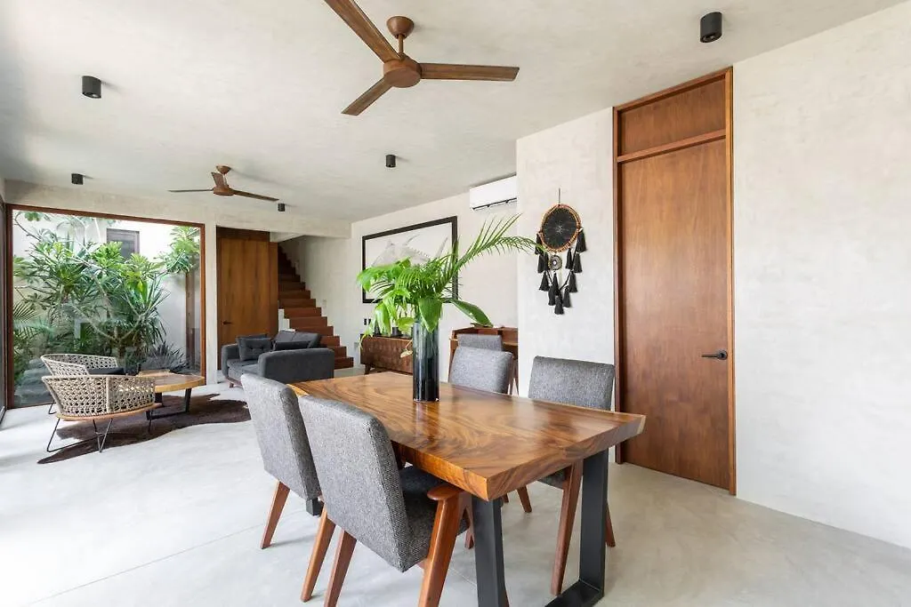 Tranquil Villa With Private Pool And Garden Tulum Pueblo