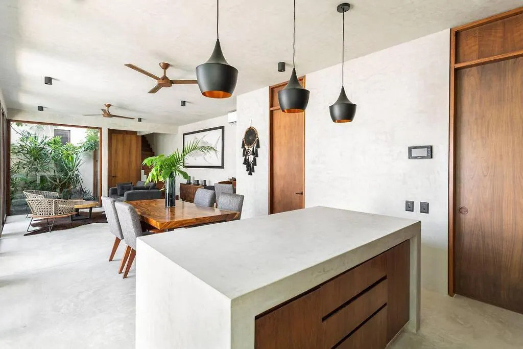 Tranquil Villa With Private Pool And Garden 图卢姆 墨西哥